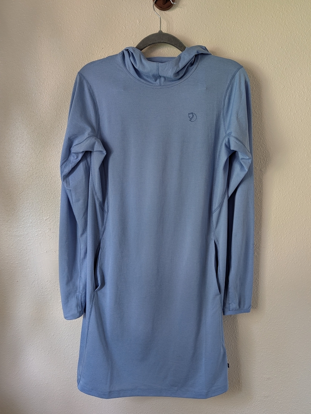 Fjallraven Abisko Sun-hoodie Dress In Ultramarine